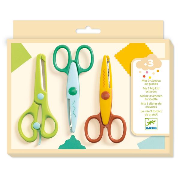 Djeco - Crimped Safety Scissor Set