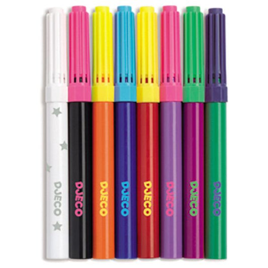 Djeco - Magic Color Changing Markers 10 pcs