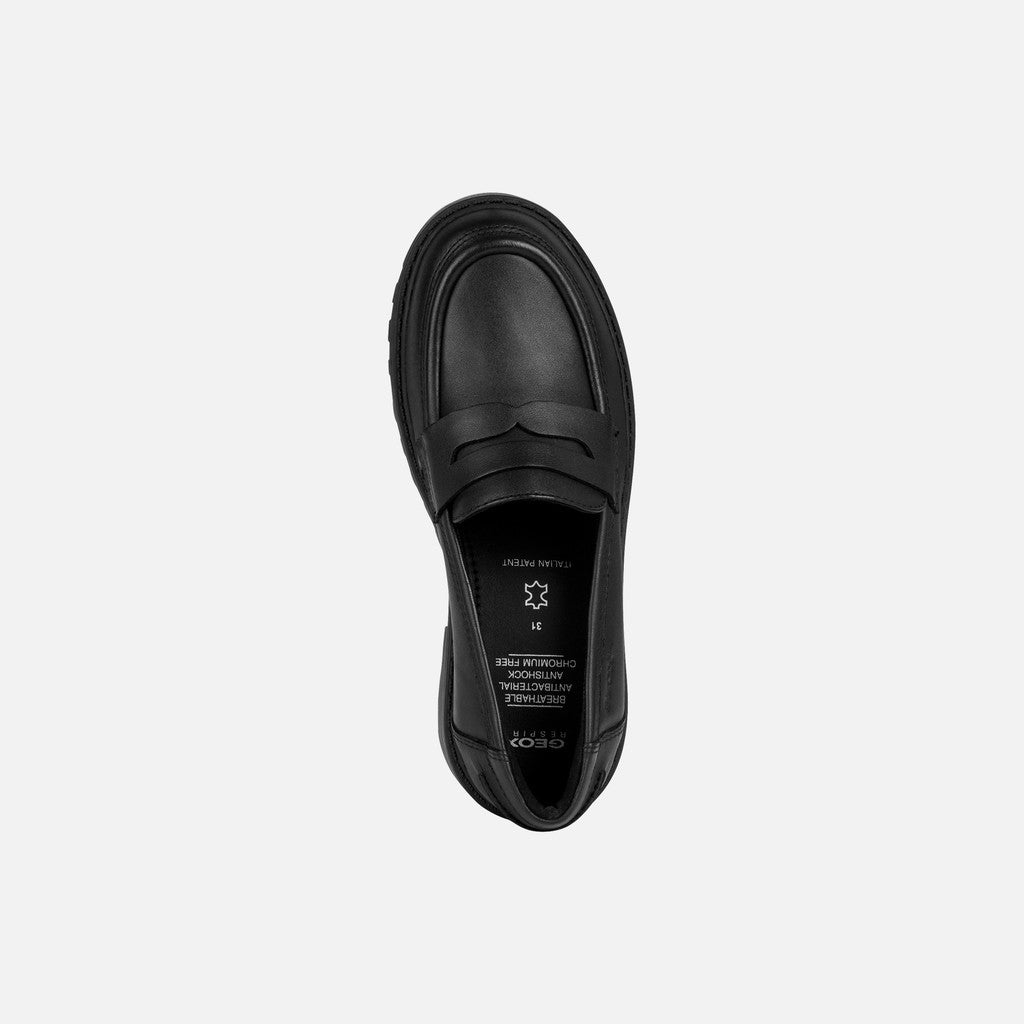 Geox Casey Junior Loafer Uniform Shoes