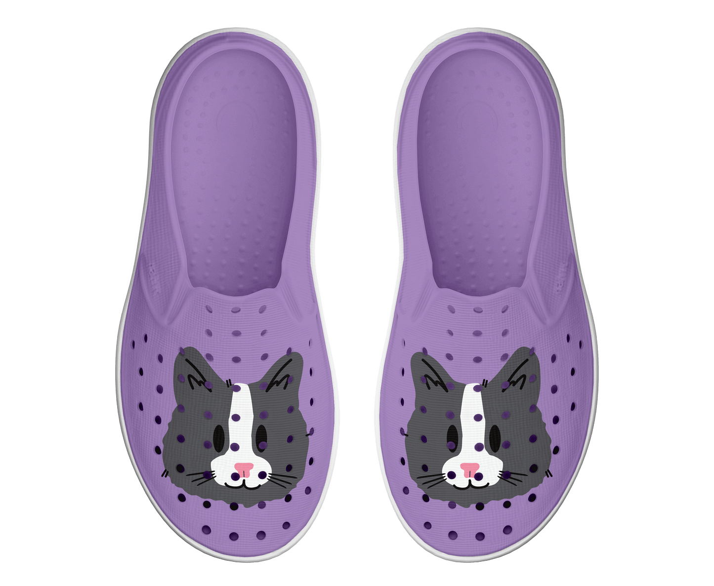 Native Shoes Miles Kids' Block Print Slip-On - Wide Fit