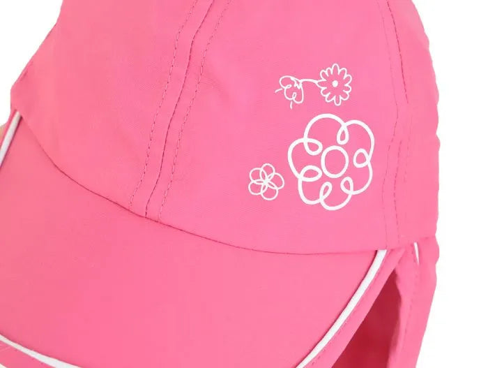 Calikids Beach Hat With Neck Flap, children's hats — alternate view