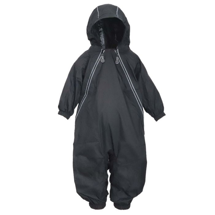 Calikids Waterproof Shell Muddy Buddy 12 to 24 Months, children's outerwear — closeup view