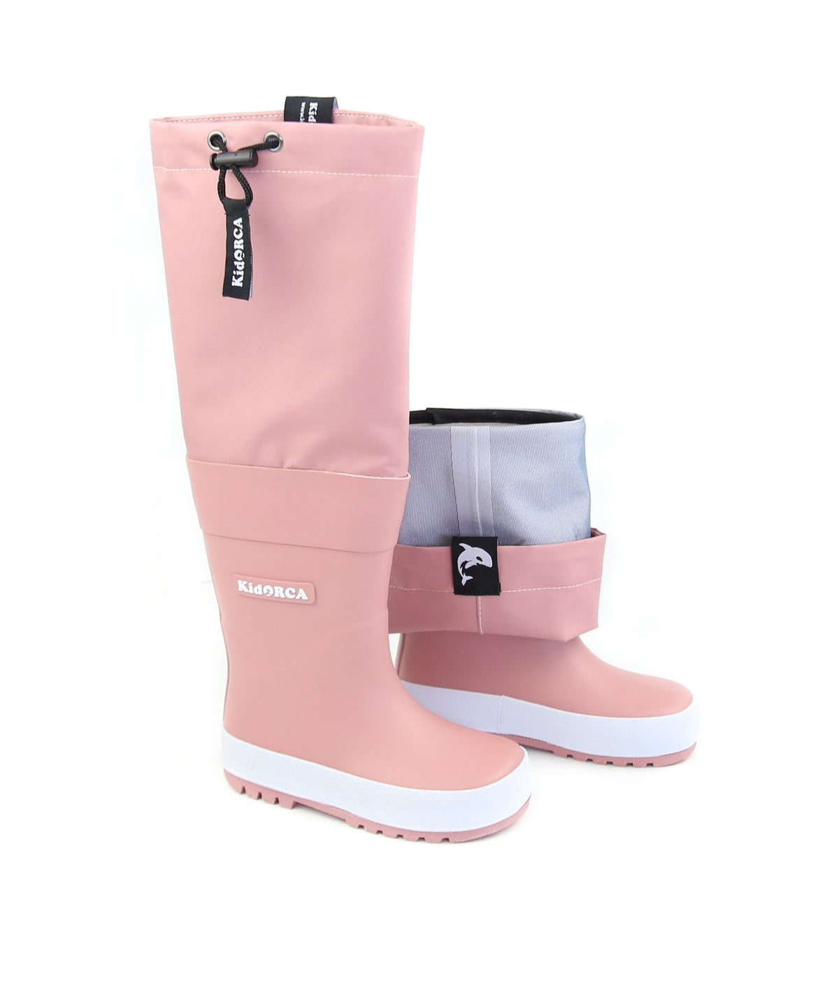 KidORCA - Kids Rain Boots with Above Knee Waders