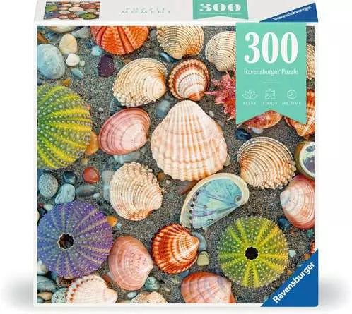 Ravensburger - Jigsaw Puzzle Puzzle Moments: By the Seashore - 300 Pieces Puzzle