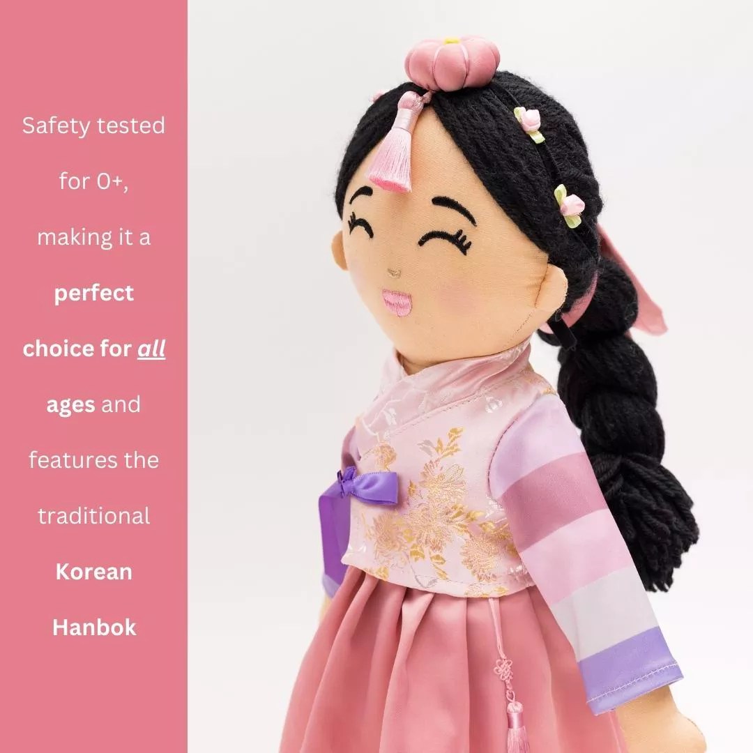 JoeyDolls Danbi Korean Doll, children's dolls — alternate view