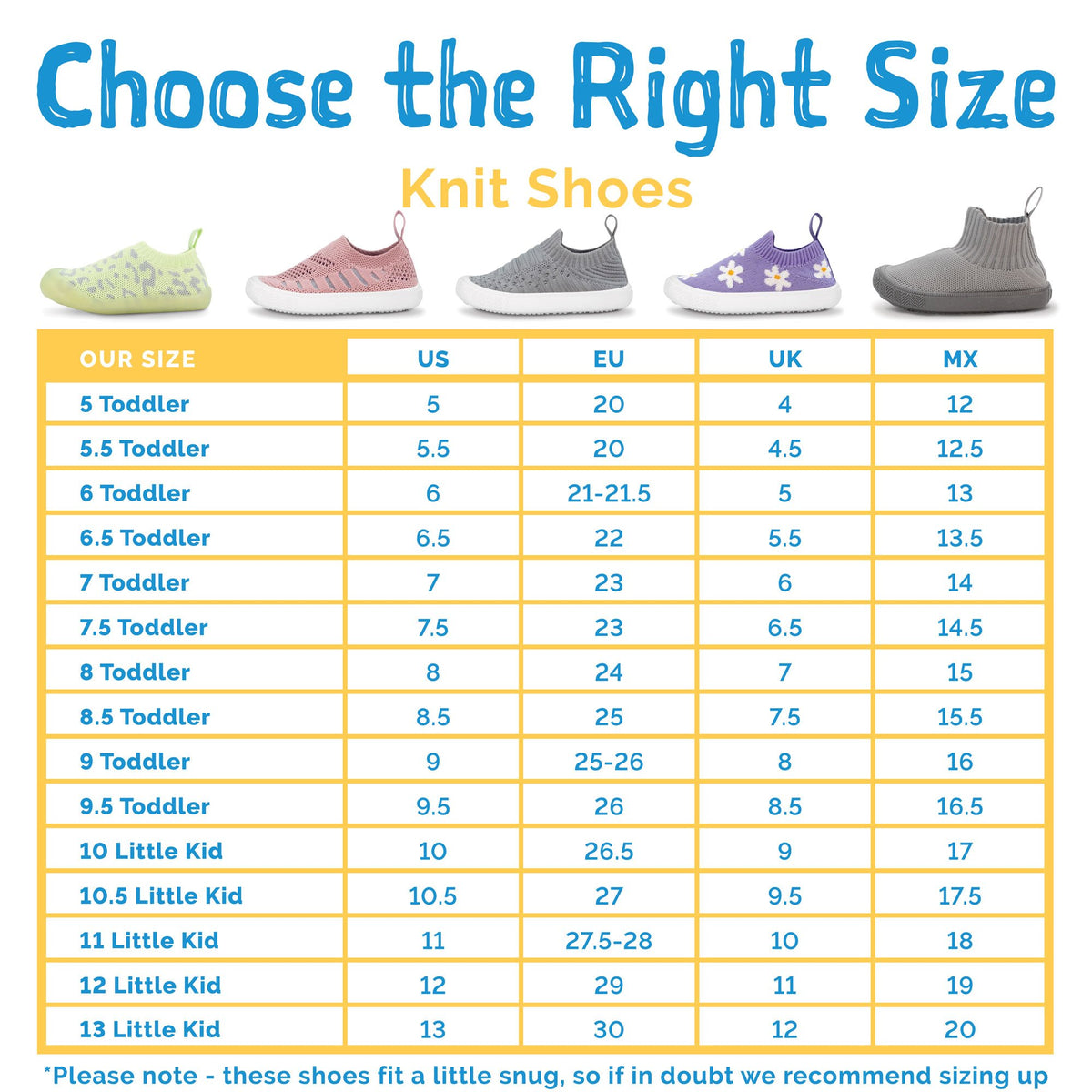 Jan & Jul - Graphic Knit Shoes