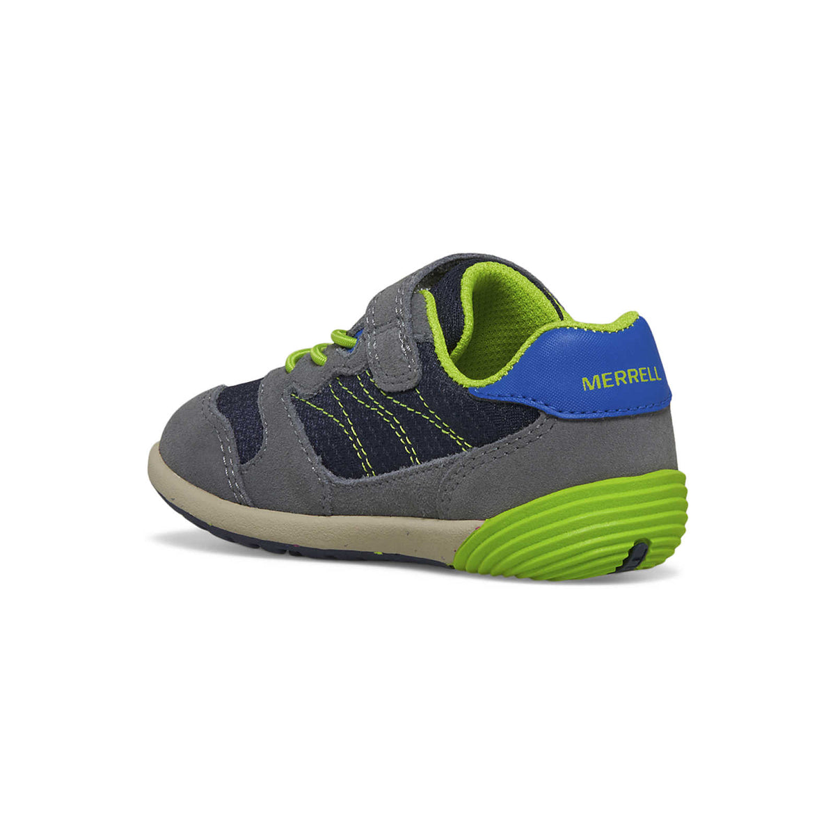 Merrell Bare Steps A83 Toddler Sneaker Navy/Green