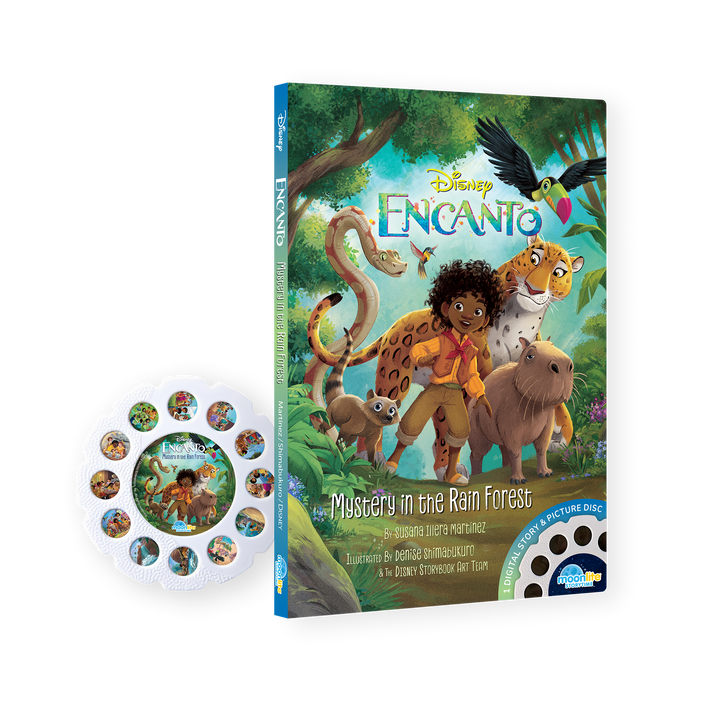 Moonlite - Storytime Disney Encanto: Mystery in the Rain Forest (Story Disc Only, Projector Sold Separately)