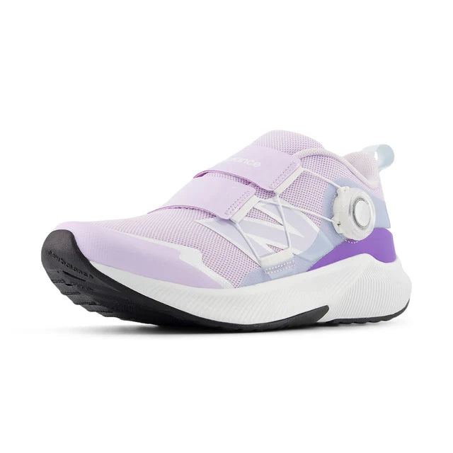 New Balance DynaSoft Reveal v4 BOA Running Shoe - Big Kids - Purple Blue