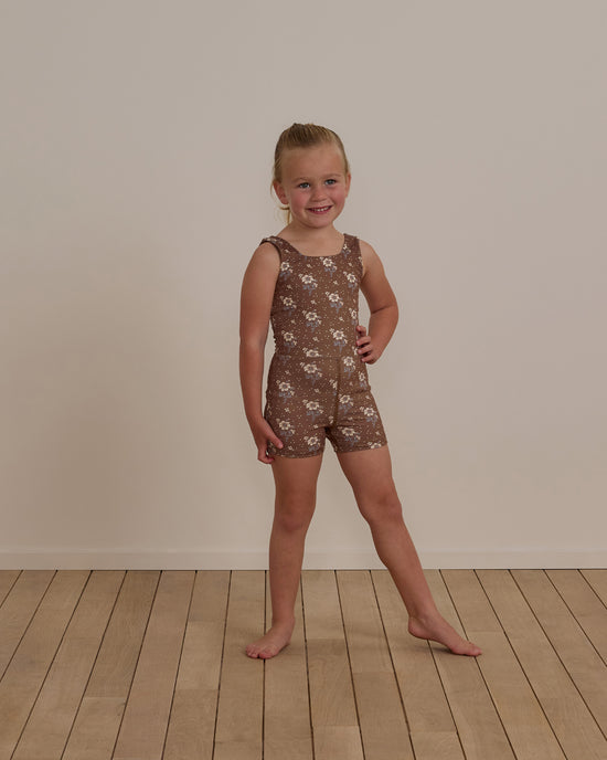 Rylee + Cru - Malibu Bodysuit - Autumn Rose (Saddle)