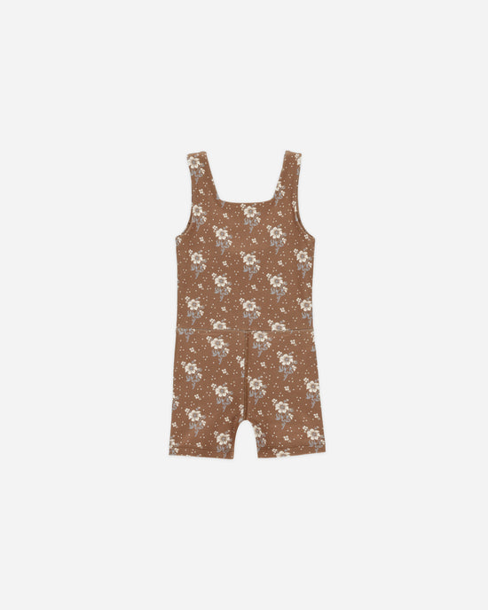 Rylee + Cru - Malibu Bodysuit - Autumn Rose (Saddle)