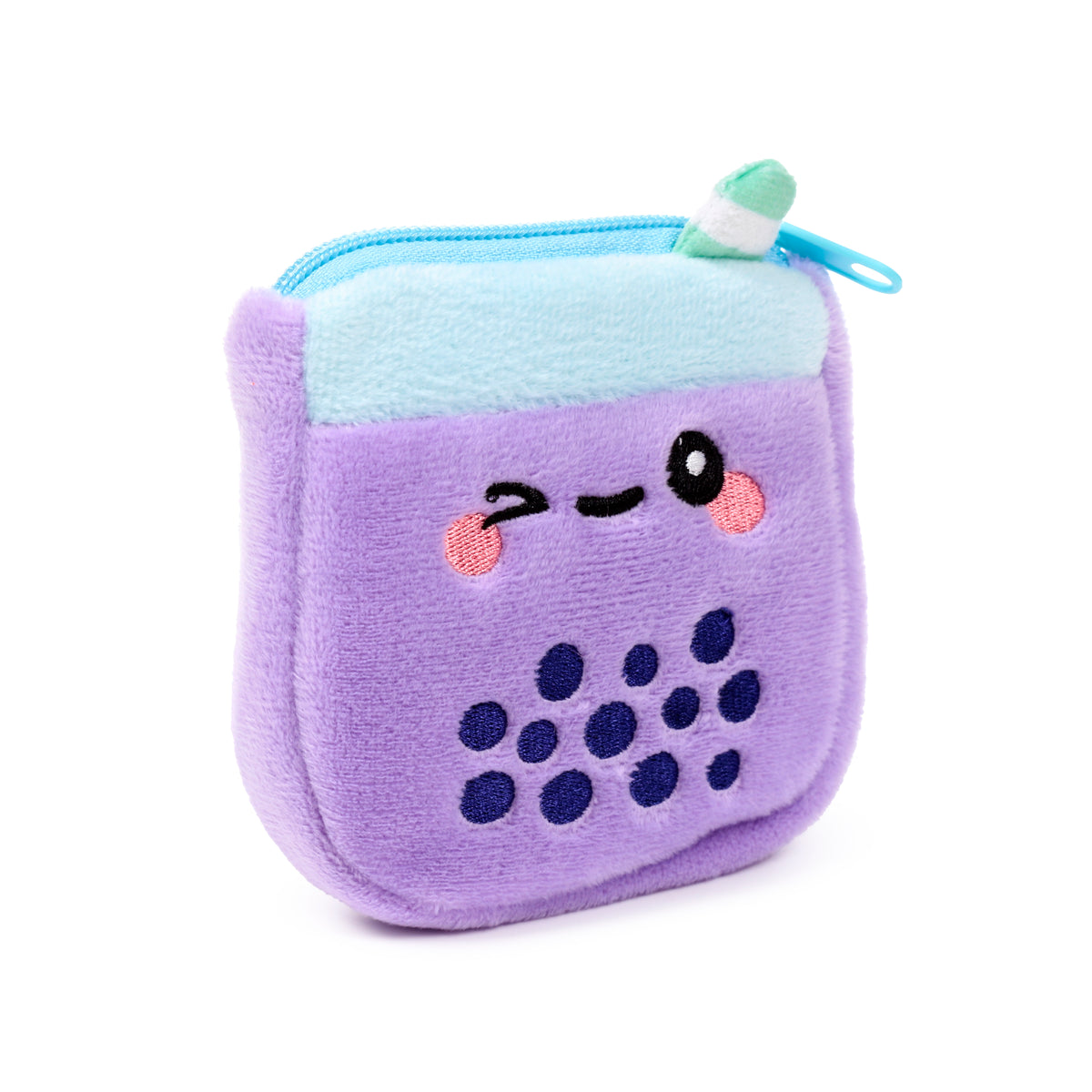 Puckator Foodiemals Bubble Tea Plush Mini Change Purse