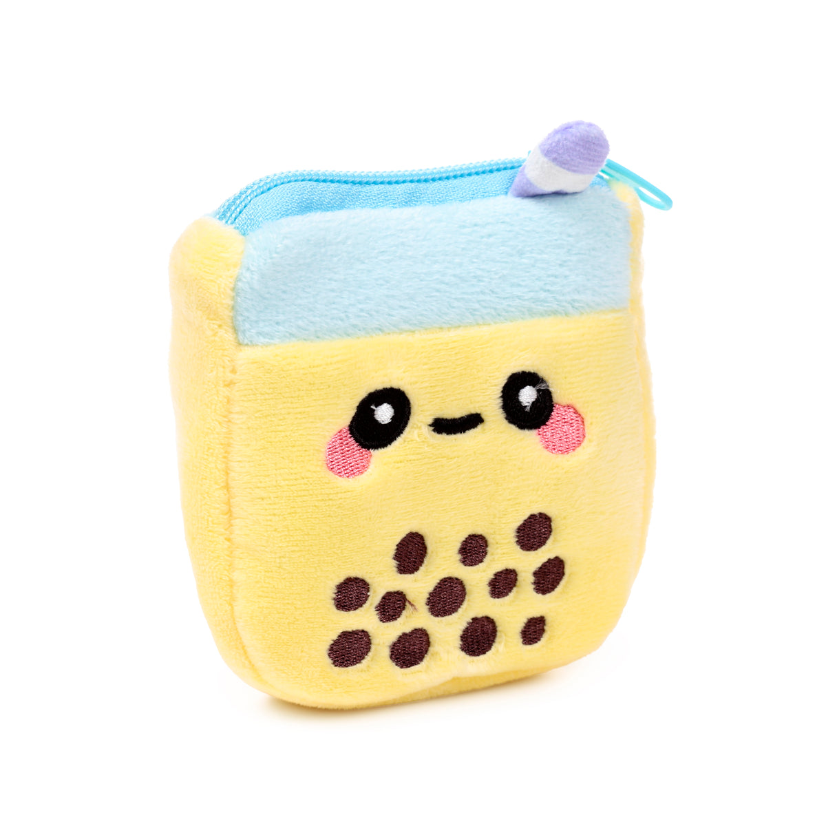 Puckator Foodiemals Bubble Tea Plush Mini Change Purse