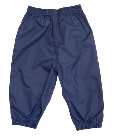 Calikids Waterproof Splash Pants - Fleeced Lined — waterproof, rain gear, children's bottoms — additional view