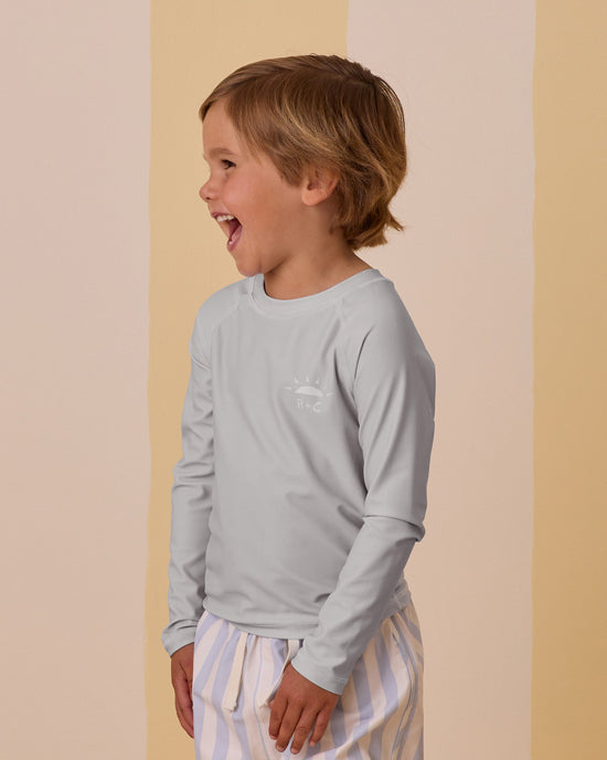 Rylee + Cru - Long Sleeve Rashguard || Light Blue