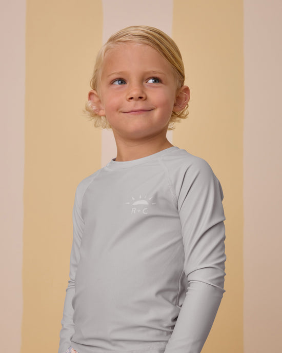 Rylee + Cru - Long Sleeve Rashguard || Light Blue