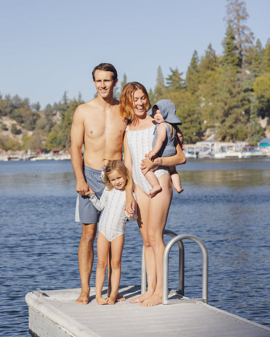 Rylee+Cru - Delphine Rash Guard One-Piece