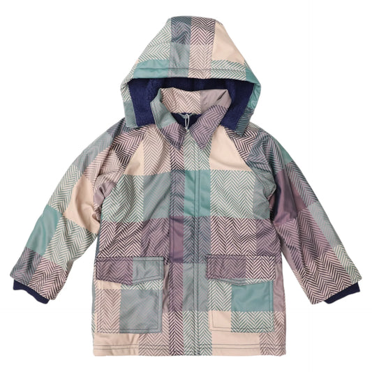 Korango - Sherpa Lined Straight Cut Raincoat
