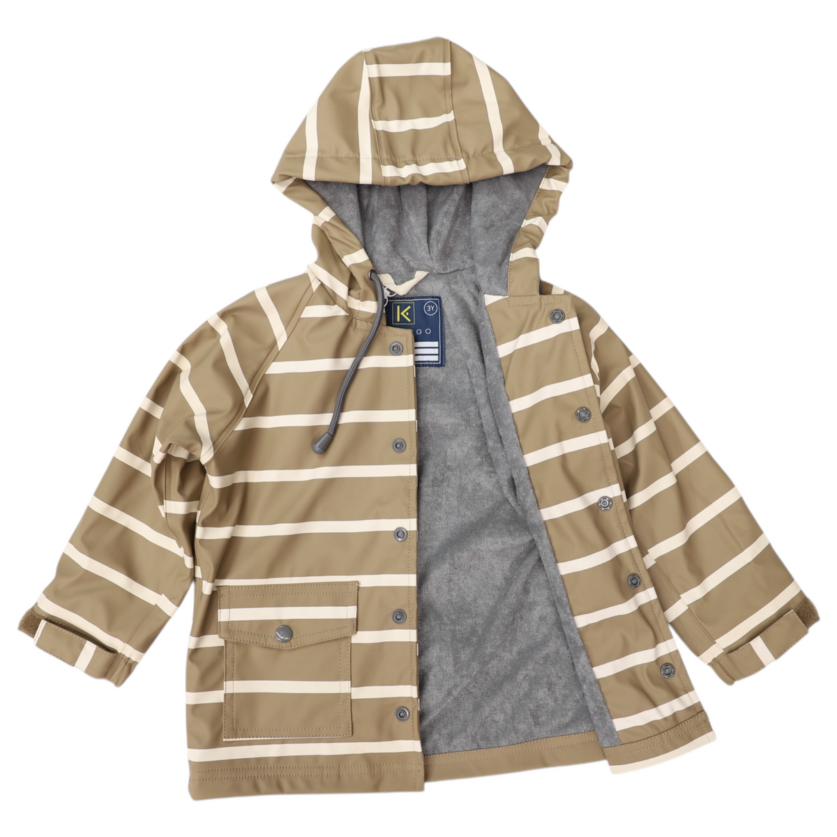Korango - Color Changing Raincoat with Terry Cloth Lining