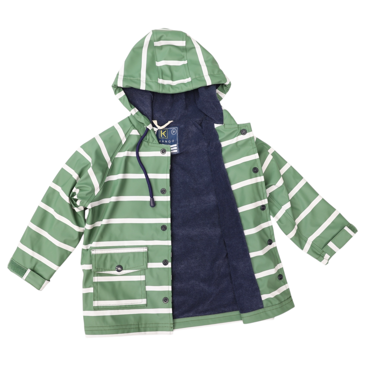 Korango - Color Changing Raincoat with Terry Cloth Lining