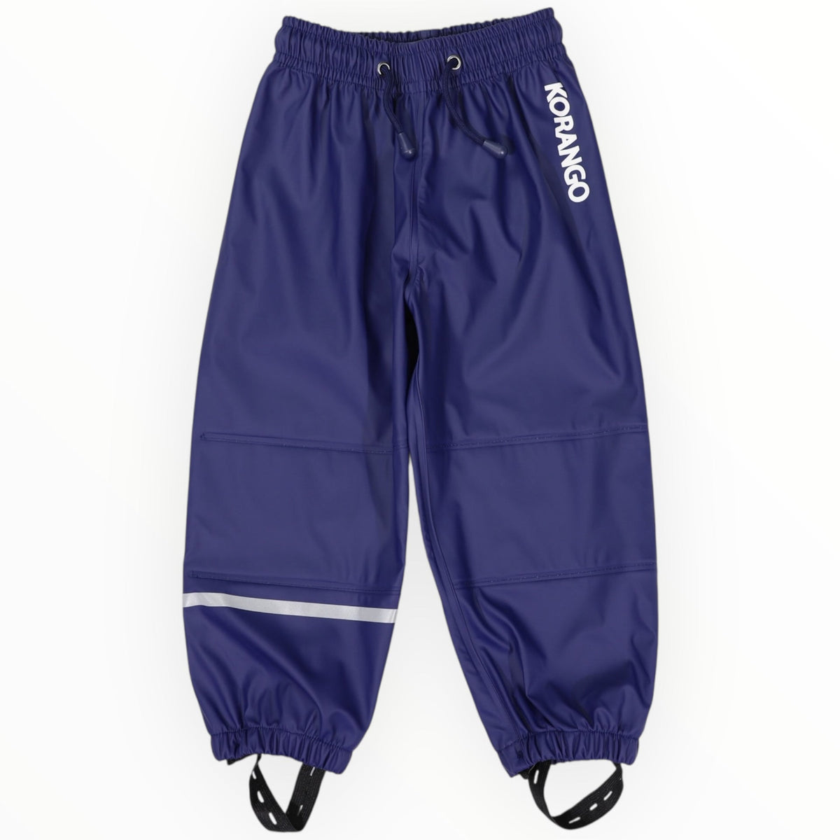 Korango - Waterproof Rain Pant with Drawstring & Elastic Foot Strap