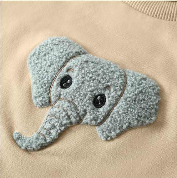 Minymo - Tufted Pullover Infant Sweater