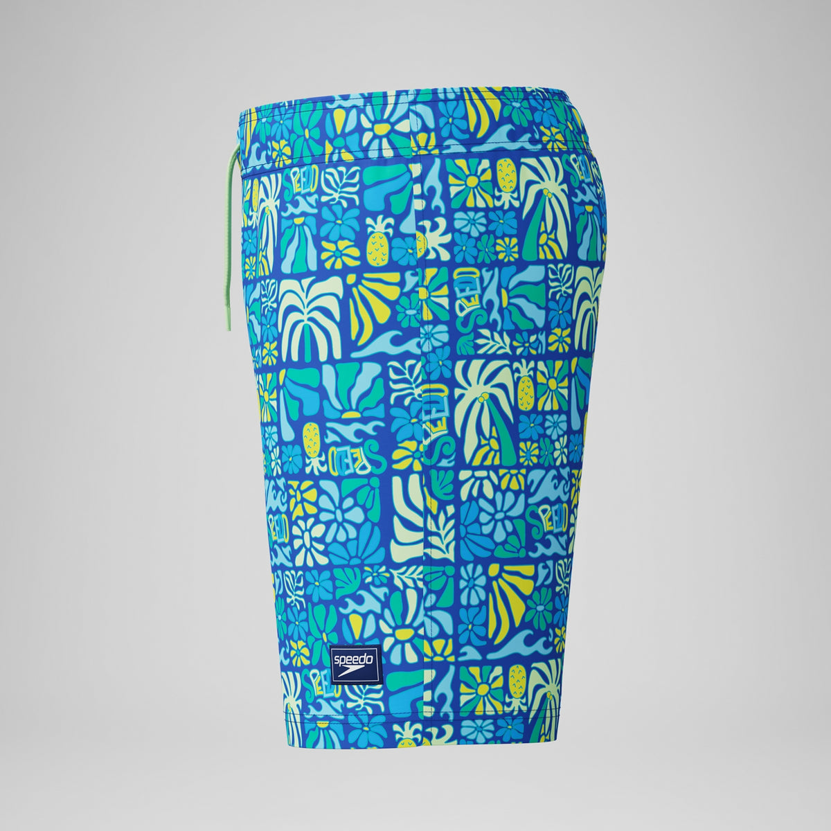 Swim pants Blue Flower 5