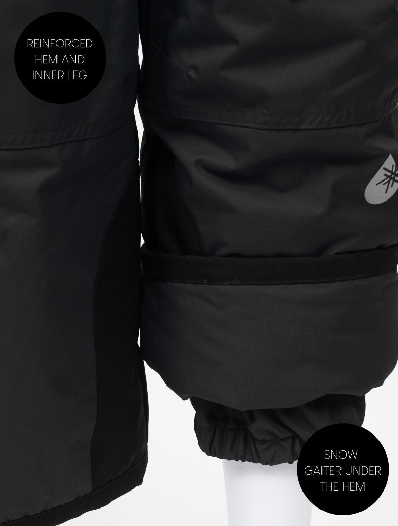 Therm Kids - Snowrider Convertible Ski Overalls
