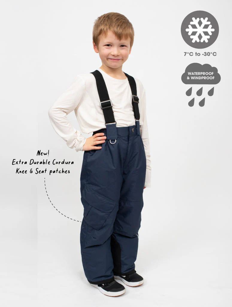 Therm Kids - Snowrider Convertible Ski Overalls