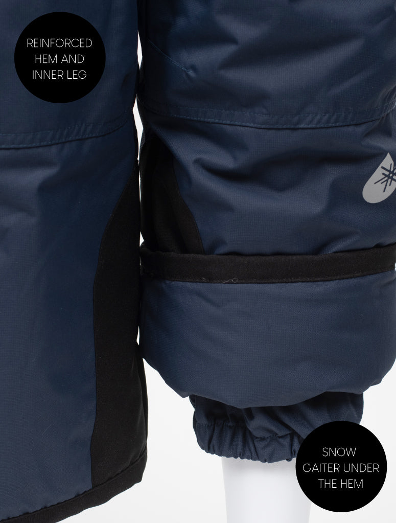 Therm Kids - Snowrider Convertible Ski Overalls