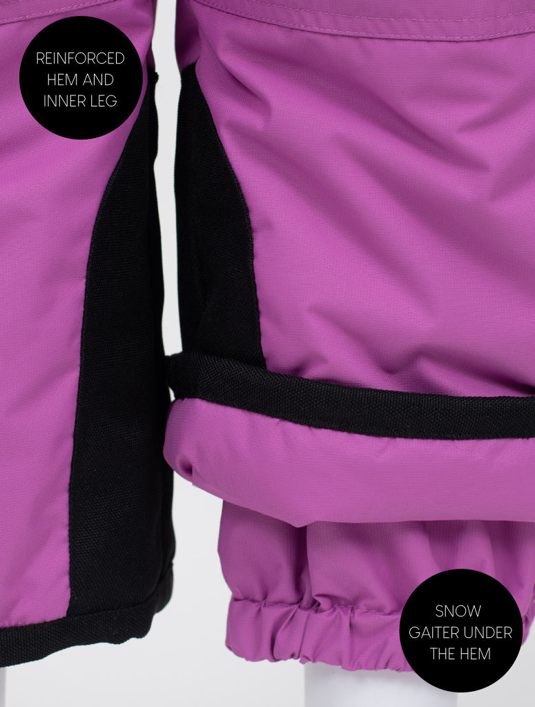 Therm Kids - Snowrider Convertible Ski Overalls