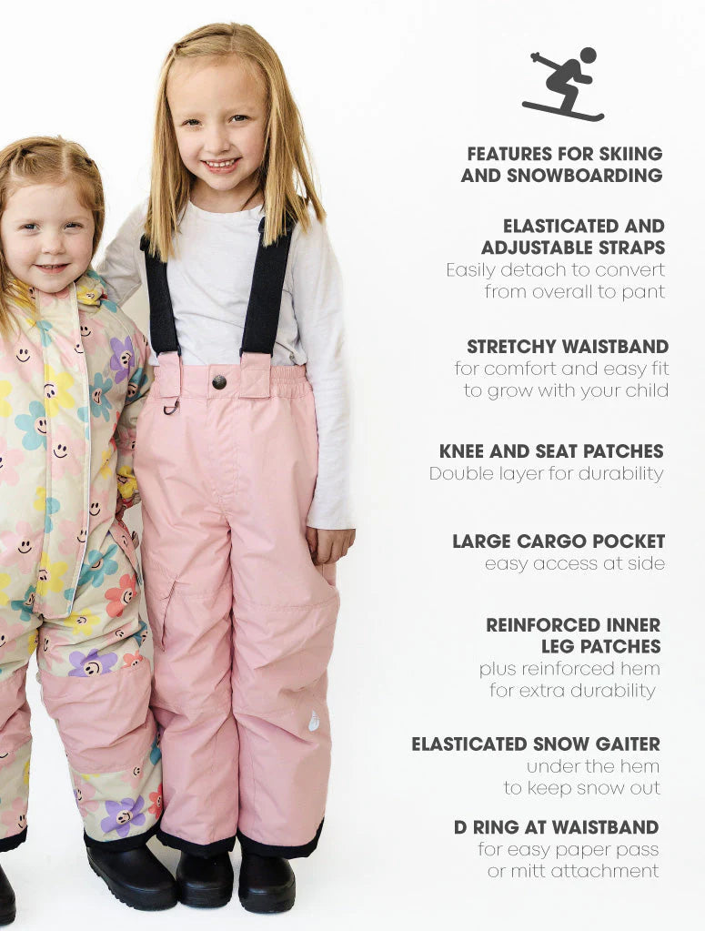 Therm Kids - Snowrider Convertible Ski Overalls