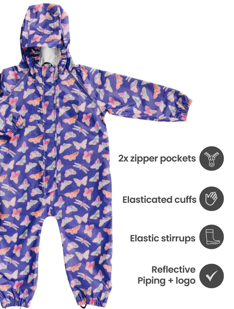 Therm Kids - 10K Rainsuit - Geo Tech