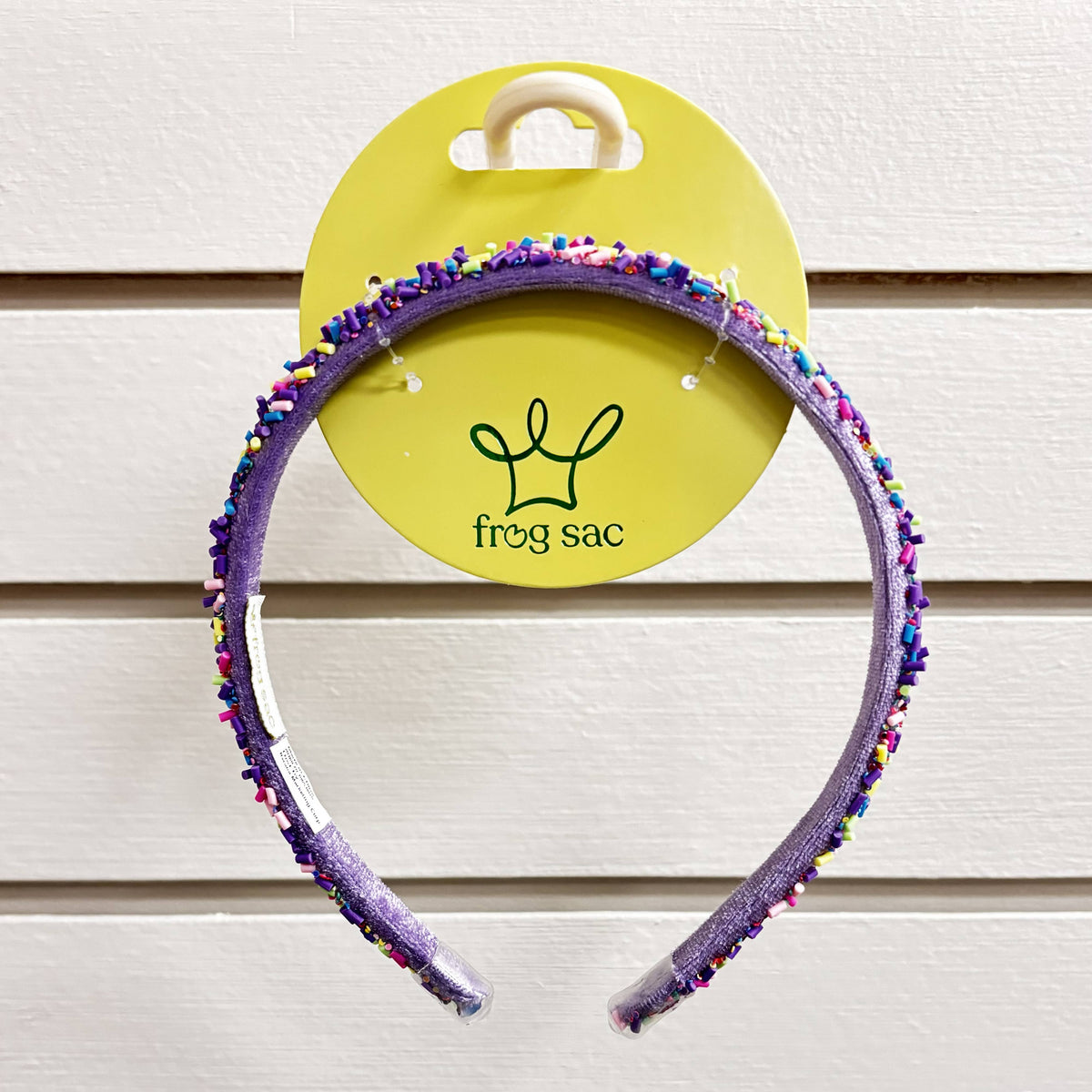 Frog Sac Thin Sprinkle Headband, Non-Slip Hair Accessories for Kids