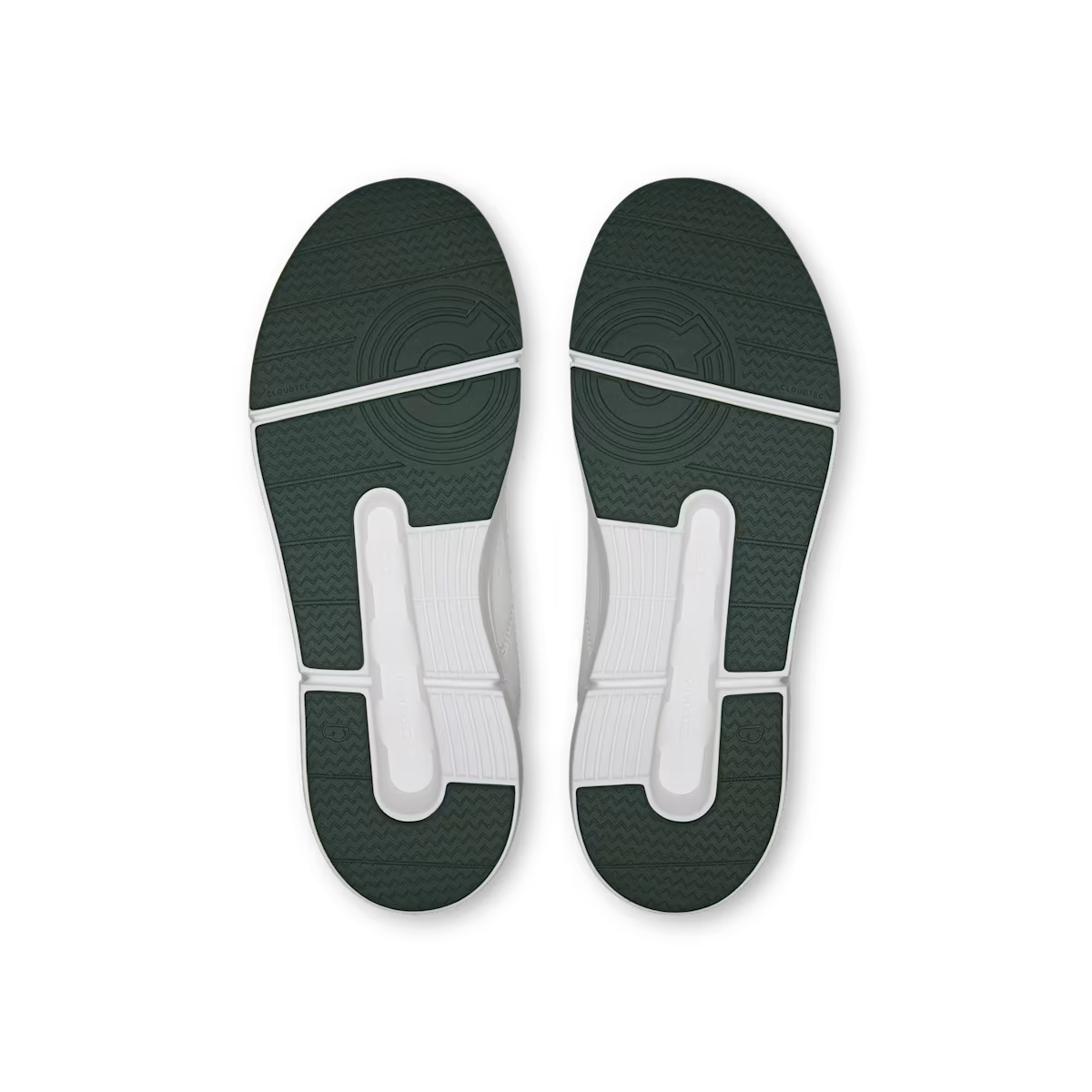 On - THE ROGER Youth White | Olive – Detail View