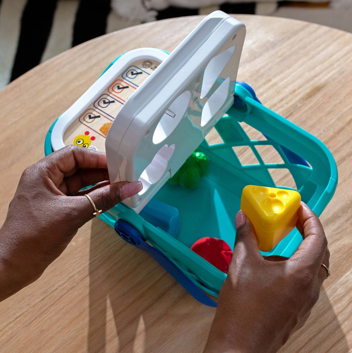Baby Einstein HAPE Magic Touch Shopping Basket Pretend to Shop Toy