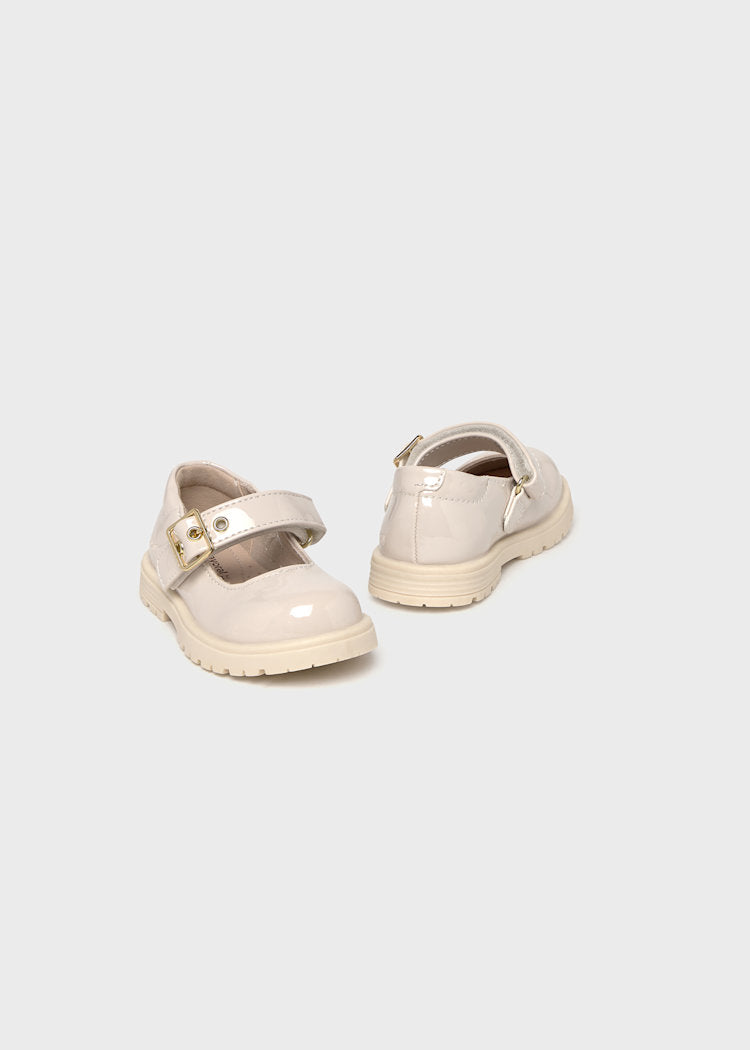 Mayoral - Chunky Heel Mary Jane - Natural