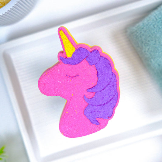 Happy Hippo Bath - Unicorn Bath Bomb with Shoe Charm