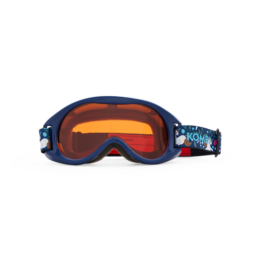 Kombi Airplay Gold Ski Goggles for Average Sunlight - Children (3-6yo)