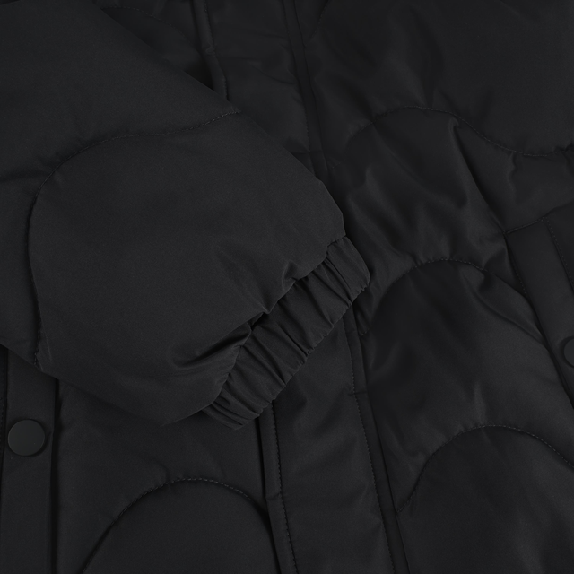 Color Kids Long Quilted Jacket