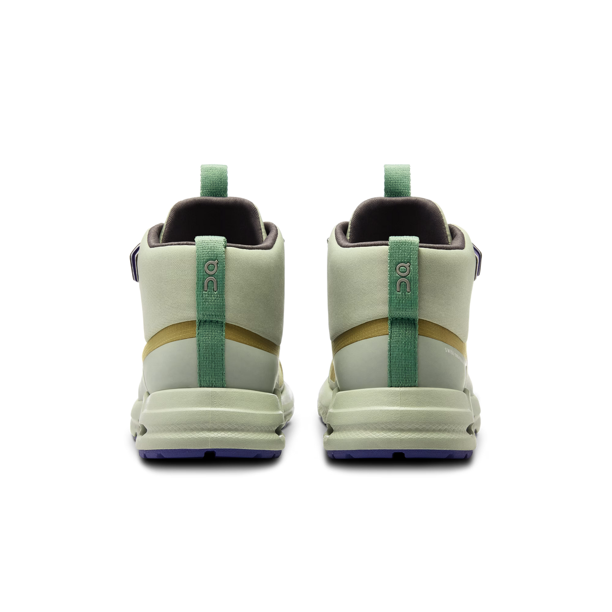 On Cloudhero Kids Mid Waterproof Shoe Safari | Mineral – Additional View 1