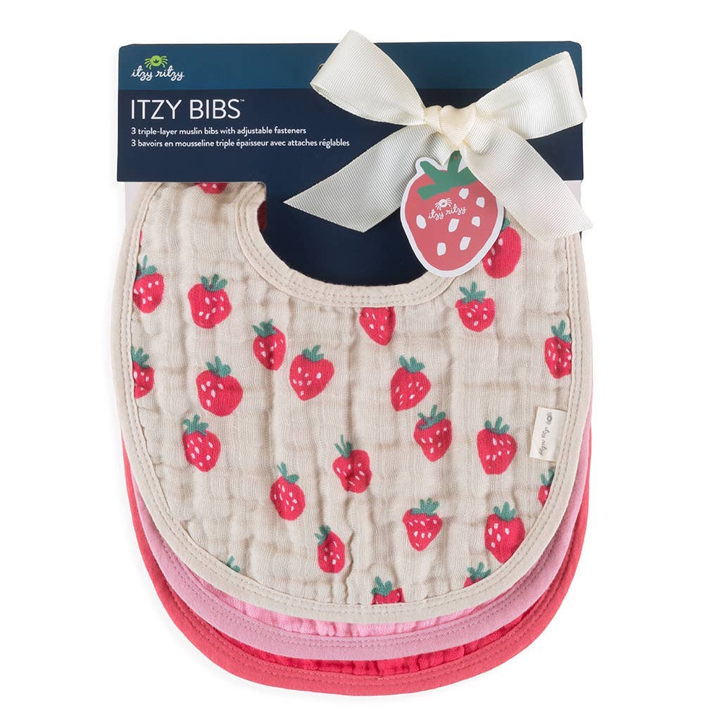 Itzy Ritzy - Itzy Cotton Muslin Bibs