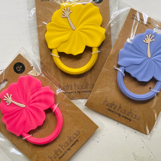 Keiki Kaukau - Hibiscus Teether: Purple