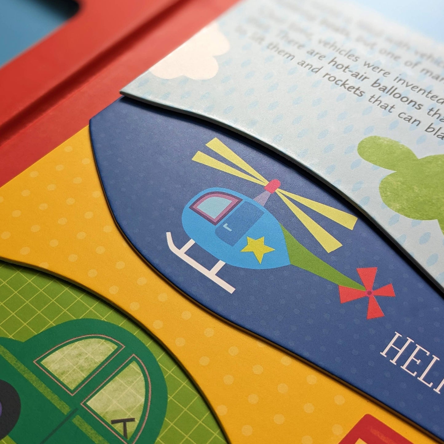 Robert Frederick - Learning Layer Board Book - Transport