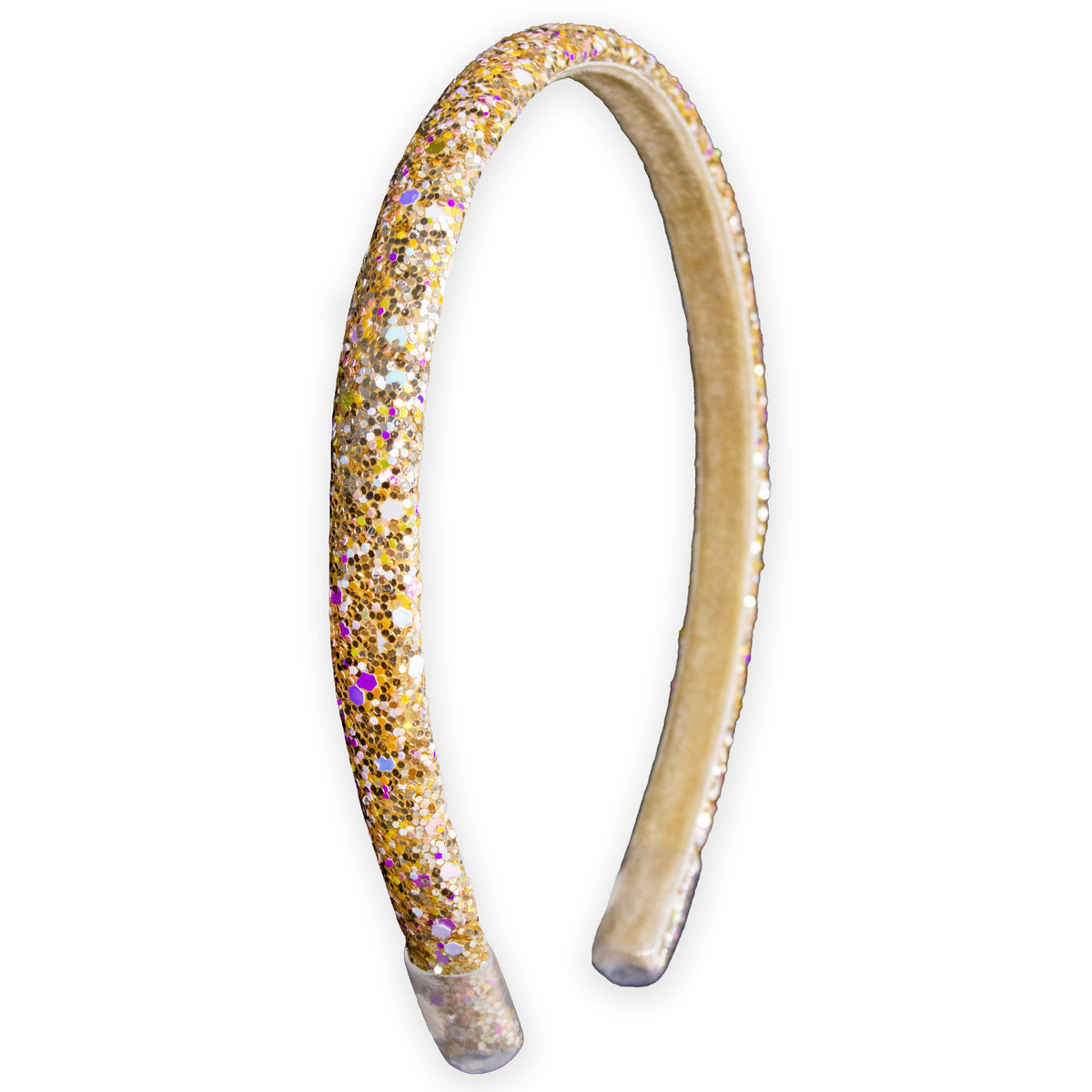 Frog Sac Glitter Headband, Thin Hairbands for Kids