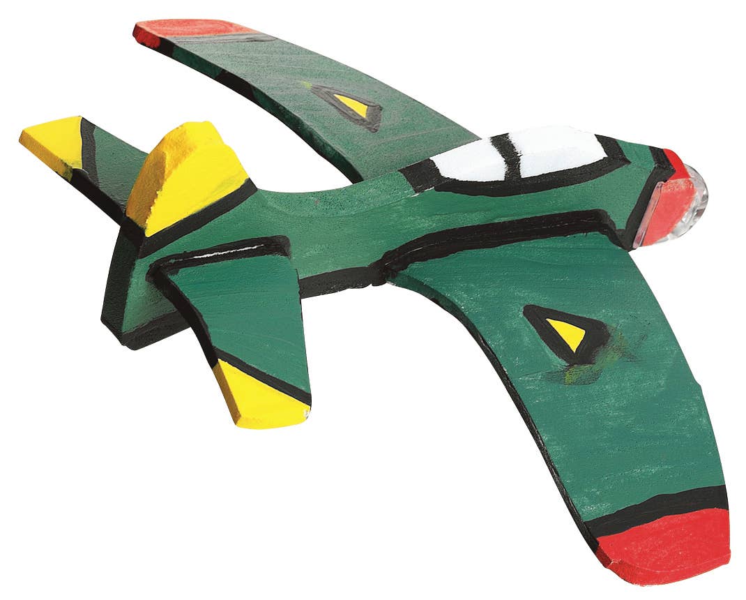 Faber-Castell / Creativity for Kids - 4 Foam Fliers Stunt Squadron Mini Kit - DIY Craft Kit