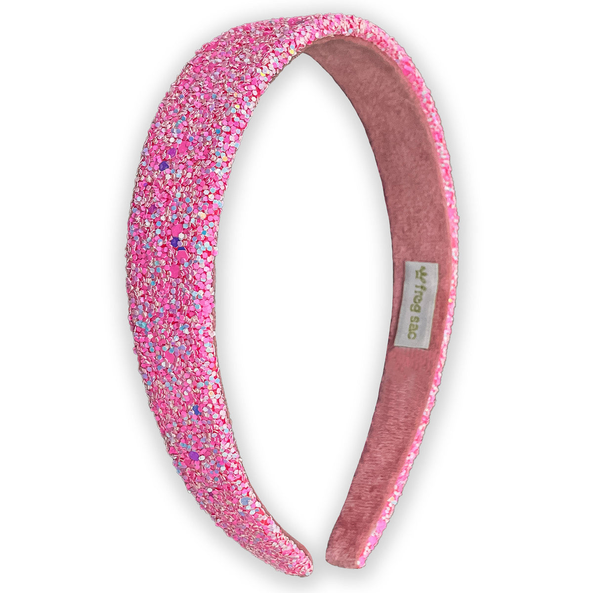 Frog Sac Tapered Chunky Glitter Headband