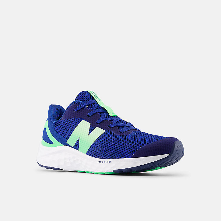 New Balance Fresh Foam Arishi v4 Running Shoe - Lace - Big Kids - Galaxy Blue