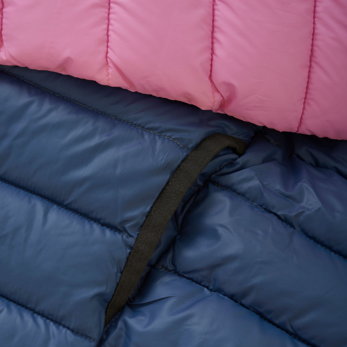 Color Kids Jacket w/Hood Quilted Puffer - Lilac Chiffon
