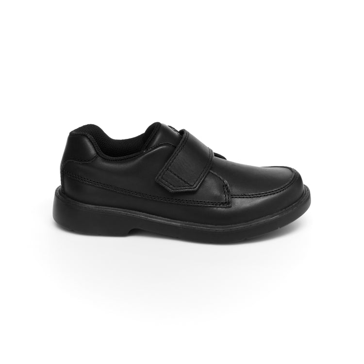 Stride Rite Sr Laurence Black School Uniform Shoes, children's uniform shoes — alternate view
